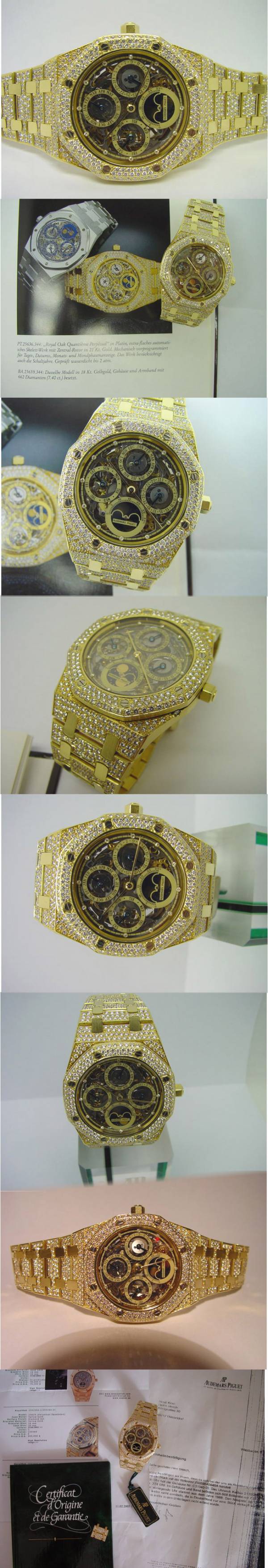 Audemars Piguet 25659BA Royal Oak Ewiger Kalendar limitierte Serie von 3 Uhren